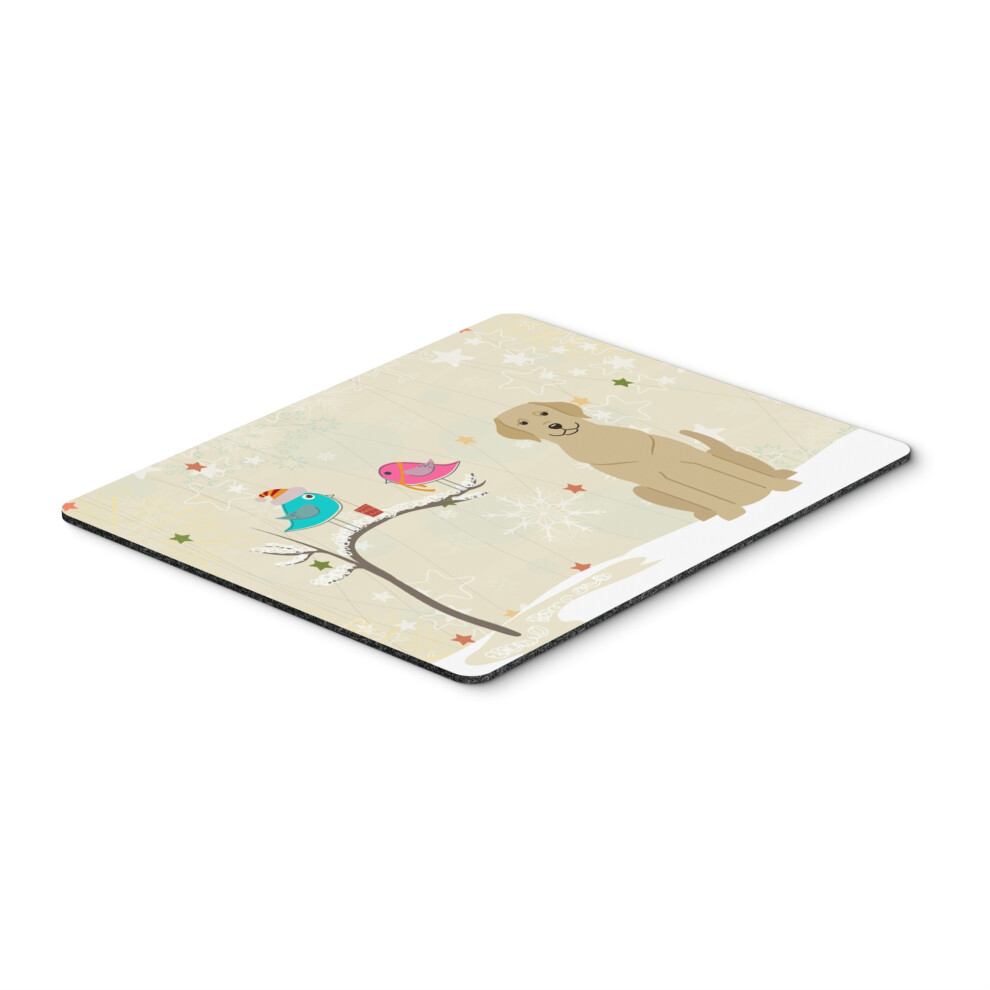 Caroline's Treasures Christmas Presents Labrador Mouse Pad Multicolor 7.75X9.25 Bb2527mp Yellow 638508463630