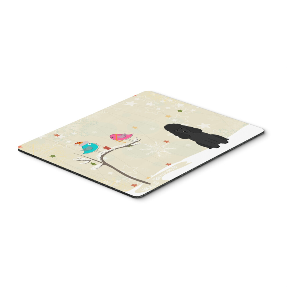 Caroline's Treasures Christmas Presents Poodle Mouse Pad Multicolor 7.75X9.25 Bb2543mp Black 638508463791