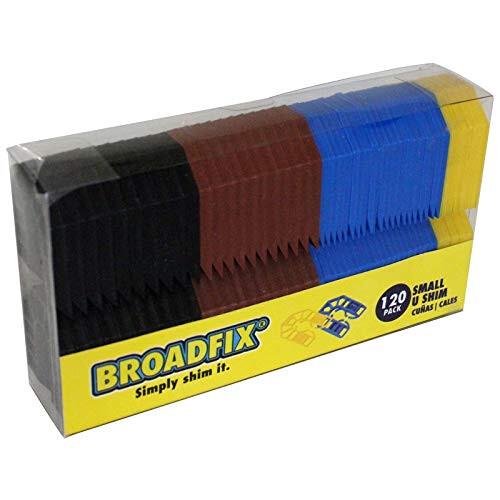 lakeland group Broadfix Revolutionary Small U Shims - 120 Pack