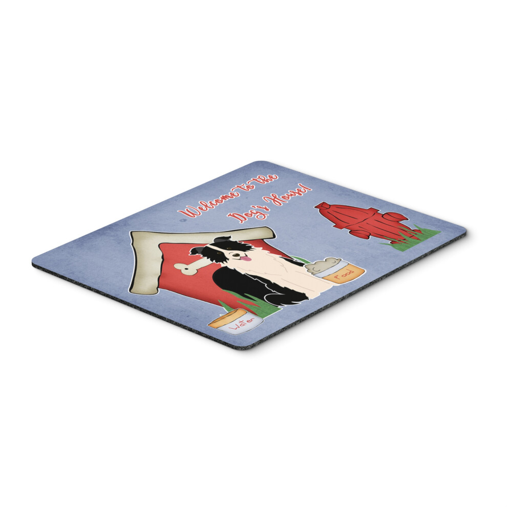 Caroline's Treasures Border Collie Mouse Pad Multicolor 7.75X9.25 Bb2872mp Black/White 638508465672