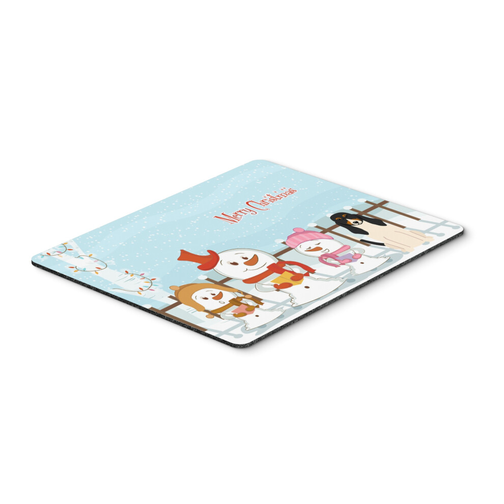 Caroline's Treasures Merry Christmas Carolers Swiss Hound Mouse Pad Multicolor 7.75X9.25 Bb2375mp 638508462114