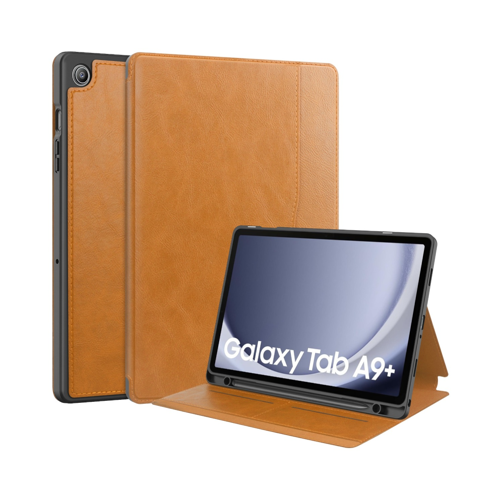 (, A9 8.7 2023 X110) Shockproof Tablet Case For Samsung Galaxy Tab S9 P Brown 976662508072