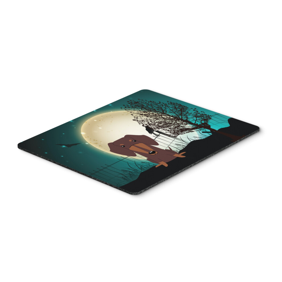 Caroline's Treasures Halloween Scary Dachshund Chocolate Mouse Pad Multicolor 7.75X9.25 Bb2321mp 638508461575