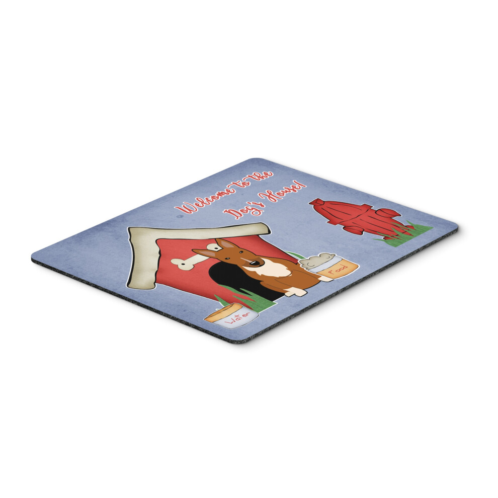 Caroline's Treasures Dog House Collection Bull Terrier Mouse Pad Multicolor 7.75X9.25 Bb2888mp Red 638508465832