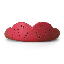 SISU Max Mouthguard Intense Red - 2.4mm Thin - Custom-Molded Fit - Slim Design - Remoldable Up to 20 Times - for Impact Sports - Non Toxic - Works wi