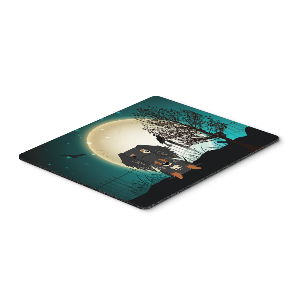 Caroline's Treasures Halloween Scary Wire Haired Dachshund Dapple Mouse Pad Multicolor 7.75X9.25 Bb2318mp 638508461544