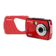 Polaroid IS048 Wasserdichte, sofortige Freigabe, 16 MP, digitale, tragbare Hand-Actionkamera, Rot