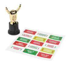 Fun Express - Trofeu de costum de pulover urt pentru Craciun - Stationare - Premii - Trofee ?i premii - Craciun - 12 piese