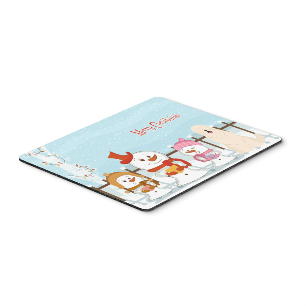 Caroline's Treasures Merry Christmas South Russian Sheepdog Mouse Pad Multicolor 7.75X9.25 Bb2355mp 638508461919