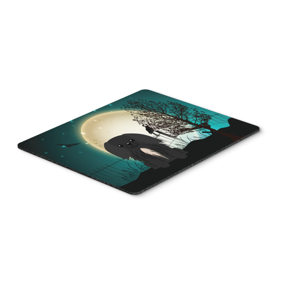 Caroline's Treasures Halloween Scary Pekingese Mouse Pad Multicolor 7.75X9.25 Bb2297mp Black 638508461339