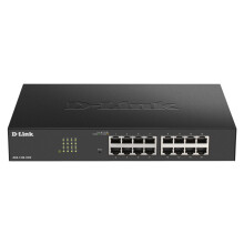 Switch - D-Link - DGS 1100-16V2 - 16 poorten - Gigabit Ethernet - Slim beheer