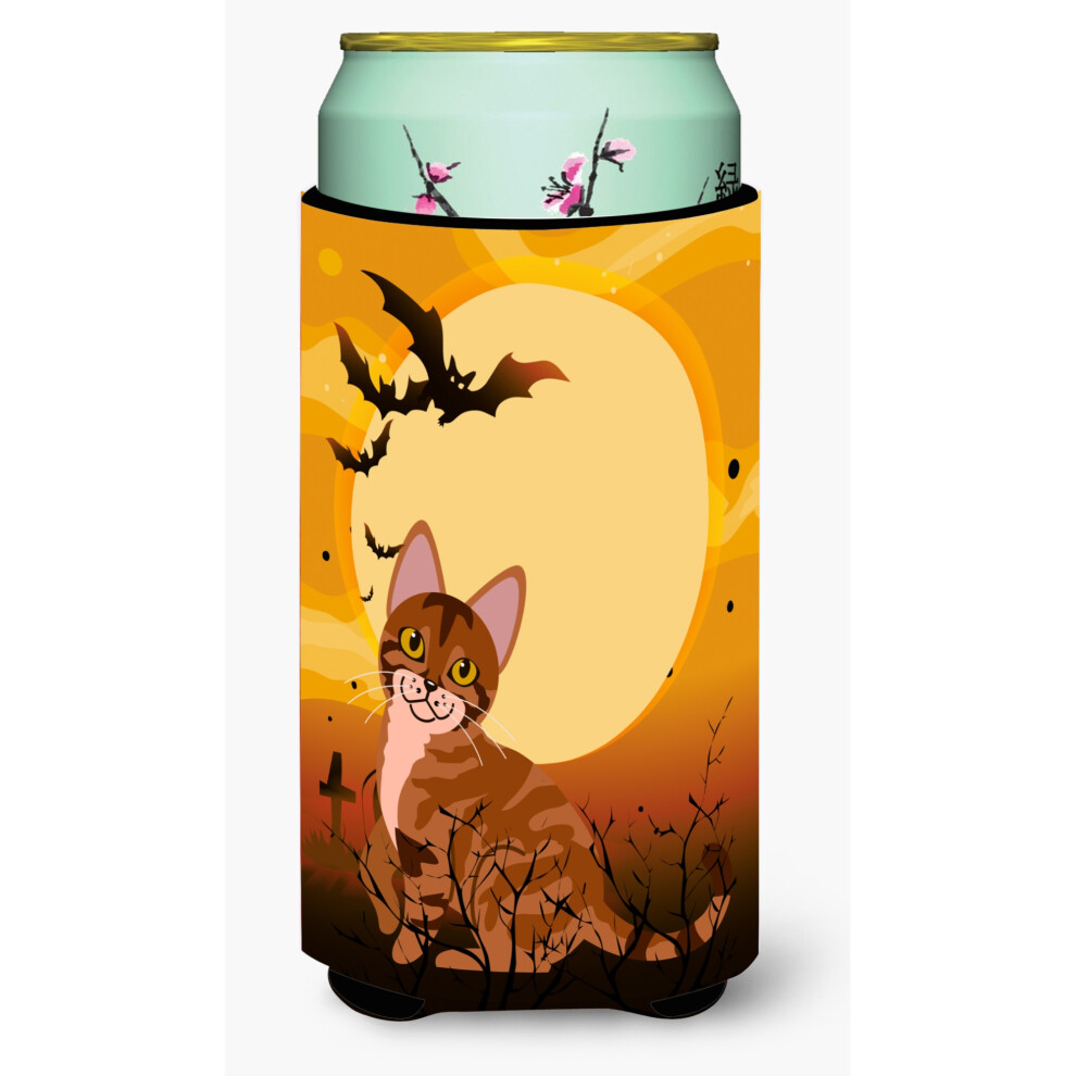 """"Caroline's Treasures Halloween Sokoke Cat Tall Boy Beverage Insulator Hugger Multicolore""""-image