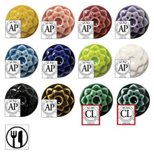 AMACO Celadon Esmalte Brillante Transparente 12 Colores Pack Clase