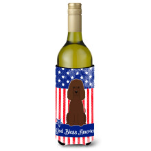 Caroline's Treasures BB3058LITERK USA Dr iak na fla e v na pre rsky vodn paniel, 750 ml, viacfarebn