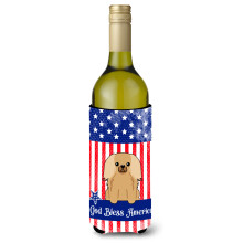 Caroline's Treasures BB3099LITERK USA Pekingsk ps k, plav , sobol , dr iak na fla e v na, 750 ml, viacfarebn