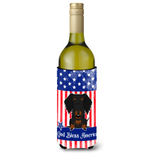 Caroline's Treasures BB3122LITERK Dr tosrst jazvec k ciernohned dr iak na fla e v na 750 ml viacfarebn