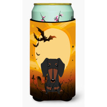 Caroline's Treasures Halloween Dachshund cierny, hned , vysok chlapec, izolacn krk na n poje BB4398TBC, viacfarebn