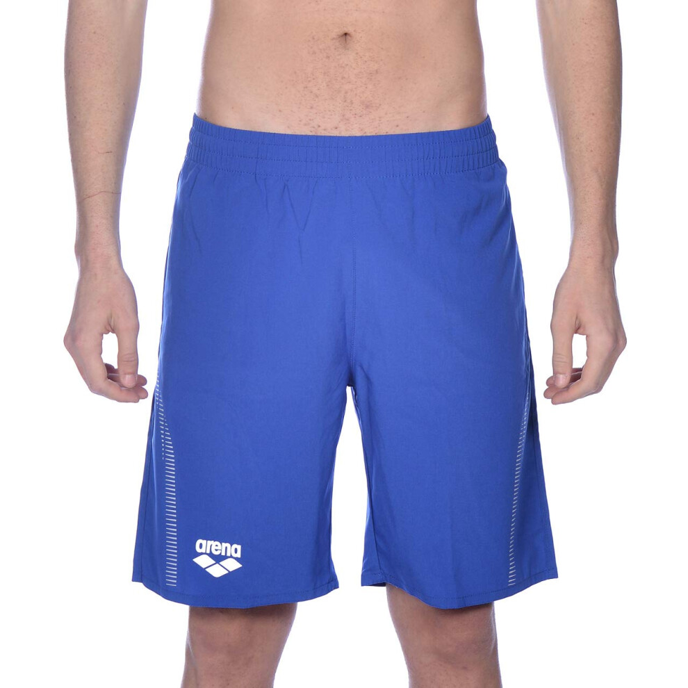ARENA Standard Team Line Bermuda Athletic Shorts for Men and Women  Royal  S