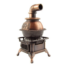 IIV Treasure Gurus Pot Belly Stove gegoten puntenslijper