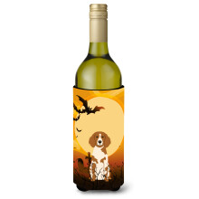 Caroline's Treasures BB4338LITERK Halloween Bret nsky paniel fla a na v no, izolacn obal na n poje 750 ml, viacfarebn