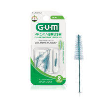 Gum Proxabrush Go -Betweens Reumple - strns - Compatibil cu mner permanent Gum -Reusabile Perii interdentali pentru din?i strn?i - Alegeri sto