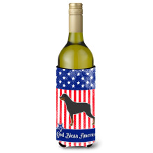 Caroline's Treasures USA Patriotic Rottweiler fla a na v no, izolacn obal na n poje 750 ml, viacfarebn