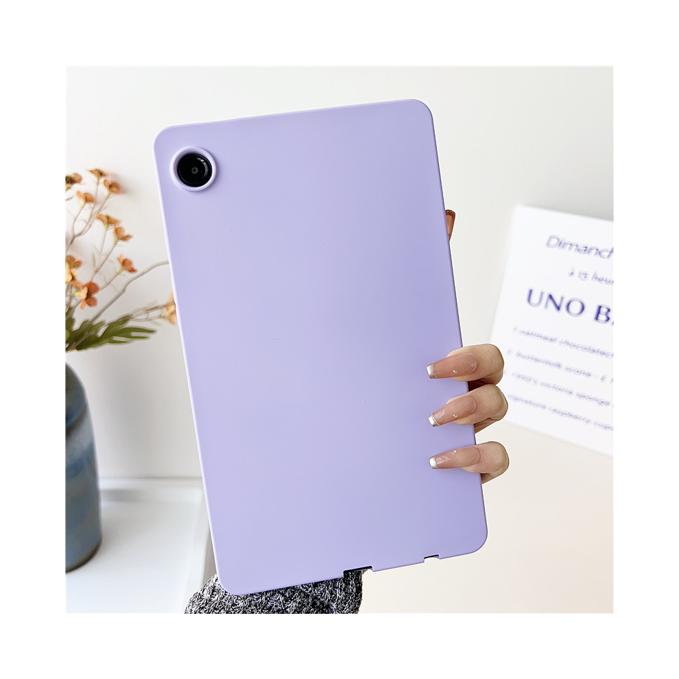 (, Tab S7 X700 11.0) Silicon Case For Samsung Galaxy Tab S9 S9 Fe+ S7 + Purple 976662506634