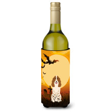 Caroline's Treasures BB4297LITERK Halloween Rusk paniel Fla a na v no N pojov Izol cia Hugger 750ml Viacfarebn