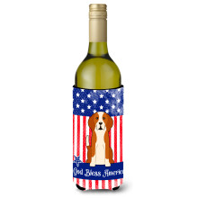 Caroline's Treasures BB3105LITERK Patriotic USA English Foxhound dr iak na fla e v na na studen n poje 750 ml viacfarebn