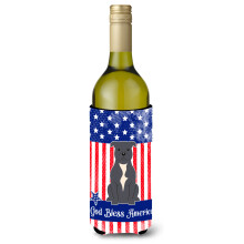 Caroline's Treasures BB3041LITERK USA Dr   iak na fla   e v   na s mot   vom staford      rskeho bulteri   ra, 750 ml, viacfarebn