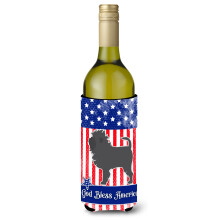 Caroline's Treasures USA Patriotic Affenpinscher fla a na v no, izolacn obal na n poje 750 ml, viacfarebn