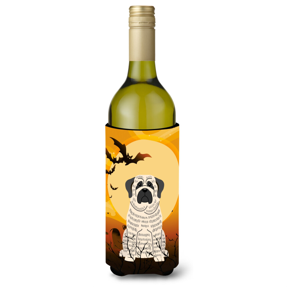 Caroline's Treasures BB4282LITERK Bouteille De Vin Blanc Mastiff Bring Halloween, Isolant Pour Boisson, 750 Ml, Multicolore-image
