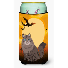 Caroline's Treasures Halloween Sib rska macka Tall Boy N pojov izolacn obj mac Multicolor