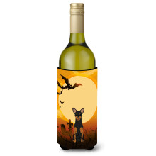 Caroline's Treasures BB4294LITERK Halloween Manchester Terrier fla a na v no n pojov izol tor 750 ml viacfarebn
