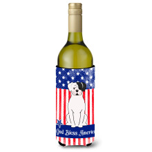 Caroline's Treasures BB3109LITERK Patriotic USA White Boxer Cooper dr iak na fla e na v no, 750 ml, viacfarebn