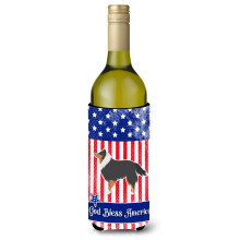 Caroline's Treasures USA Patriotic Sheltie/Shetland Sheepdog fla a na v no, izolacn obal na n poje 750 ml, viacfarebn