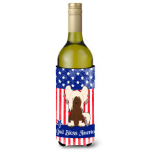 Caroline's Treasures BB3108LITERK USA C nsky chocholat kr mov obal na fla e v na, 750 ml, viacfarebn