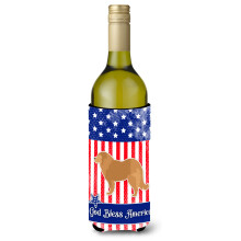 Caroline's Treasures USA Patriotic Caucasian Shepherd Dog fla a na v no, izolacn obal na n poje 750 ml, viacfarebn