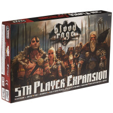 CMON Blood Rage Expansión 5º Jugador | Juego de Estrategia | Juego de Batalla Vikingo | Miniaturas para Adultos y Adolescentes | 14+ | 2-4