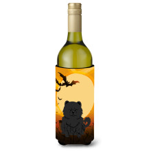 Caroline's Treasures BB4409LITERK Halloween Chow Chow fla a na v no cierna, 750 ml, viacfarebn