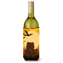 Caroline's Treasures BB4407LITERK Halloween Chow Chow cokol dov fla a na v no, izolacn obal na n poje 750 ml, viacfarebn