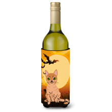 Caroline's Treasures Halloween Australian Mist Cat fla a na v no, izolacn obal na n poje 750 ml, viacfarebn