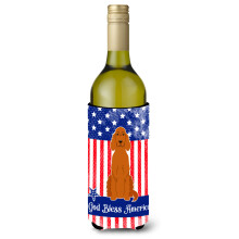 Caroline's Treasures BB3059LITERK Patriotic USA rsky seter Dr iak na fla e v na na studen n poje 750 ml Viacfarebn