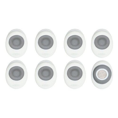 OXO OXO Good Grips Magnetic Mini Clips (8 Pack) - White/Gray