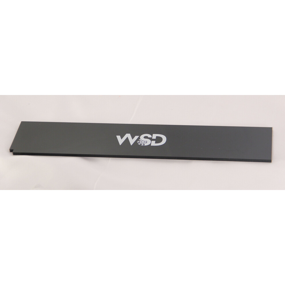 WSD Snowboard Wax Scraper WidePlexi Tuning Snowboard and skis Wax Scraper 30cm 11 7/8 inch Long