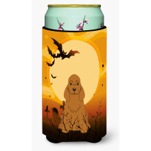""""Caroline's Treasures Halloween Cocker Spaniel Red Tall Boy Beverage Isolator Hugger BB4361TBC Veelkleurig""""