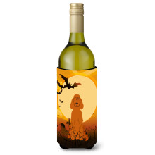 Caroline's Treasures BB4330LITERK Halloween rsky seter fla a na v no n pojov izol tor Hugger 750 ml viacfarebn