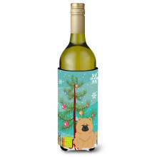 Caroline's Treasures BB4269LITERK Vesel vianocn stromcek Chow Chow kr mov fla a na v no, izolacn kr ok, 750 ml, viacfarebn