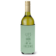 Caroline's Treasures BB5448LITERK Izolacn obal na fla e na v no Life is Making an Impact 750 ml, viacfarebn