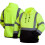 Pyramex Standard Safety Sweatshirt Hi Vis Lime 2X Large 3
